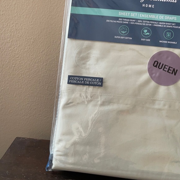 Tommy Bahama 200 Thread Count Queen Sheet Sage Green Cotton